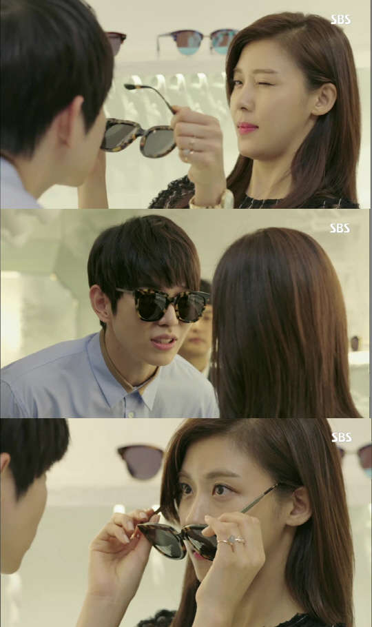 SBS '너를 사랑한 시간' 11화 캡쳐 , 제품명 : ABSENTE 03 DARK SILVER